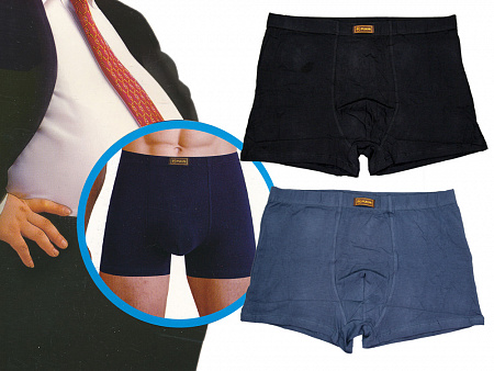 Трусы боксеры мужские антибактерицидные (большой размер) FUKAI